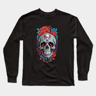 Mexican the day of the dead Long Sleeve T-Shirt